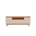 Ver imagem 4 de Rack Adria 1.6 para Tv até 60 Polegadas Moderno Espaçoso e Elegante - 5 Cores:off White/cedro