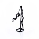 Ver imagem 5 de Escultura Decorativa em Metal Preto Balanço 18x13,5 cm - D’Rossi