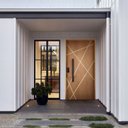 Ver imagem 1 de Kit Porta de Madeira com Fechadura Digital 210x110cm Batente 14cm Rodam 