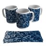 Caneca Porcelana Divertida Alfabeto Letras Engrenagem - 1