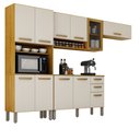 Ver imagem 6 de Cozinha Completa Athenas 10 Portas e Nichos e 1 Porta com Vidro Reflecta Mobilihouse