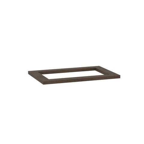 Tampo para Cooktop 5 Bocas 80cm Cozinha Lisboa Marrom/Avelã