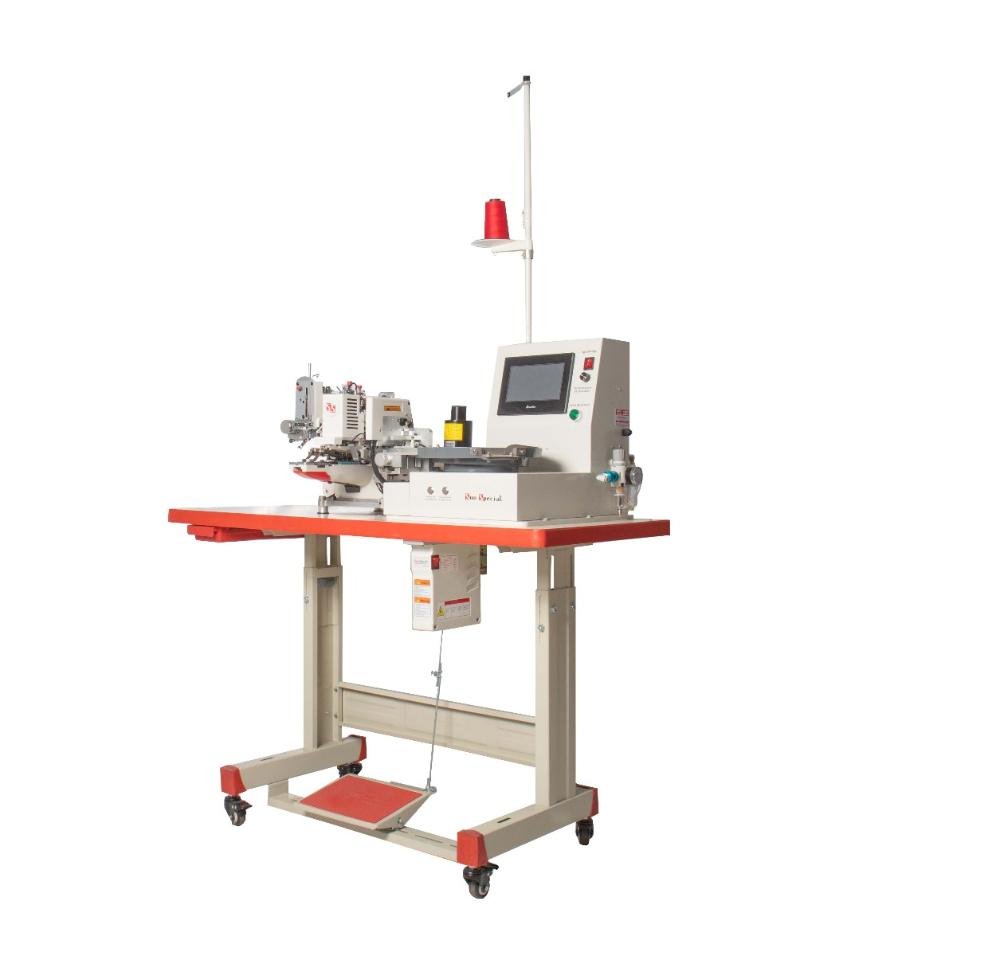 Máquina Costura Industrial Botoneira Alimentador SS-1377D-H-SS-SU-TD - Sun Special - 2