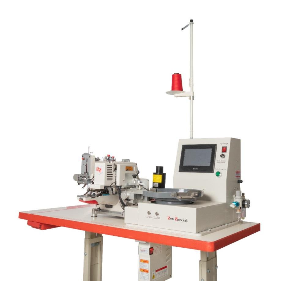 Máquina Costura Industrial Botoneira Alimentador SS-1377D-H-SS-SU-TD - Sun Special - 3