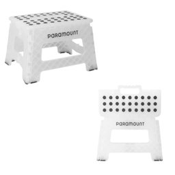 Banqueta Banquinho Plastico 22cm Dobravel com Alça Multiuso - 2