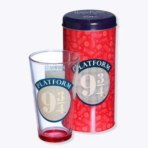 Copo com Cofre Plataforma 9 ¾ - Harry Potter