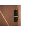 Ver imagem 6 de Kit Porta de Madeira Frisada 215x109cm Batente 14cm Fechadura Digital Rodam Portas