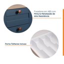 Ver imagem 6 de Balcão Planejado 4 Gavetas 40cm com Tampo Arizona CabeCasa MadeiraOriginals Azul/Branco