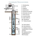 Ver imagem 3 de Motobomba Submersa Caneta Palito Monofasica 1/3cv Poço Artesiano W3sdim2/6 Claw