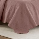 Ver imagem 3 de Colcha Matelassê - Queen Size - Parma - Rosa - 150 Fios - c/ Porta Travesseiros - Corttex