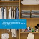 Ver imagem 7 de Guarda Roupa Casal 178,80cm 6 Portas 9 Gavetas Capelinha com Espelho 100% Mdf Débora
