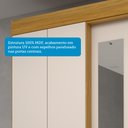Ver mais imagens de Guarda Roupa Casal 178,80cm 6 Portas 9 Gavetas Capelinha com Espelho 100% Mdf Débora
