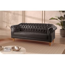 Sofá 3 Lugares Chesterfield Clássico Duque - 2