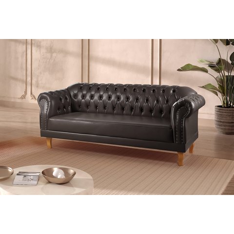 Sofá 3 Lugares Chesterfield Clássico Duque