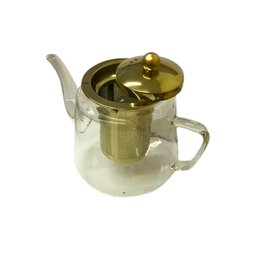 Conjunto para Chá Dourado 2 peças Fineza - 4