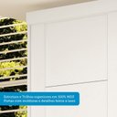 Ver imagem 5 de Guarda Roupa Casal 160cm 2 Portas de Correr 100% MDF Boldina Espresso Móveis