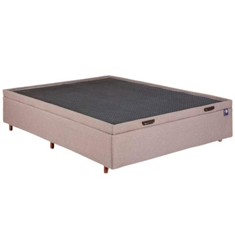 Base Baú para Cama Casal Orthomax Abertura Frontal 138x35