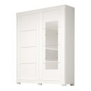 Ver imagem 2 de Guarda Roupa Casal 160cm 2 Portas de Correr com Espelhos 100% MDF Boldina Espresso Móveis