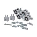 Ver imagem 1 de Sistema Deslizante Ro 7502u (100 Kg) para Portas de Alumínio Kit para 01 Porta Rometal 01 Unidade