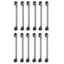 Ver imagem 1 de Barra de Apoio 60cm Aço Inox Kit 12 Unidades Acessibilidade Criança Idoso Gestante Suporte Resistent