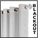 Ver imagem 5 de Cortina Blackout Blecaute Paris Quarto 5,50 X 2,80 Branco