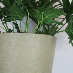Vaso Terra Cone 48 X 76 Cm Vasart 11 - Granito Areia - 3