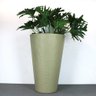 Vaso Terra Cone 48 X 76 Cm Vasart 11 - Granito Areia - 1