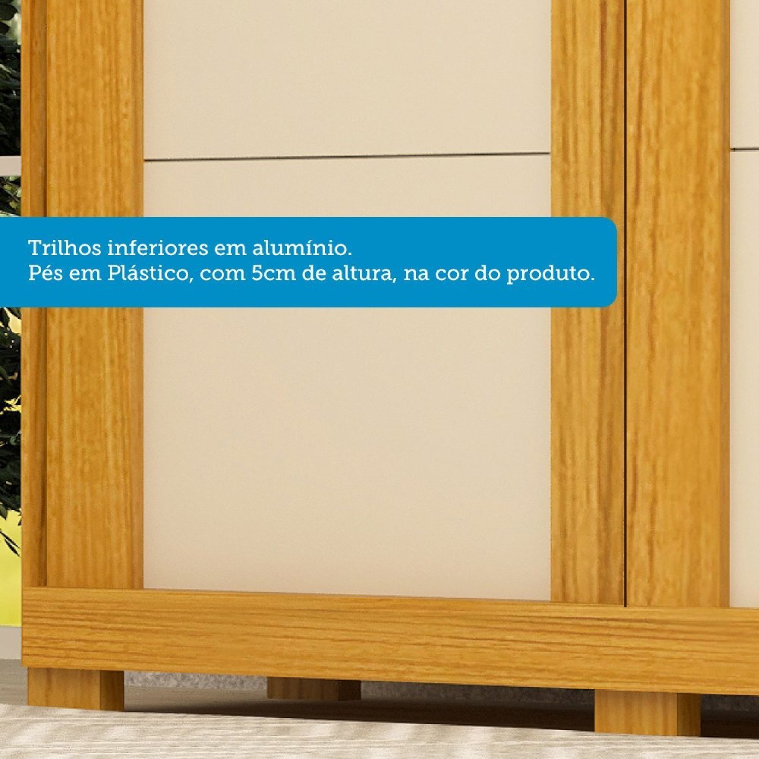 Guarda Roupa Casal 160cm 2 Portas de Correr com Espelhos Flex Color 100% MDF Boldina Espresso Móveis - 8