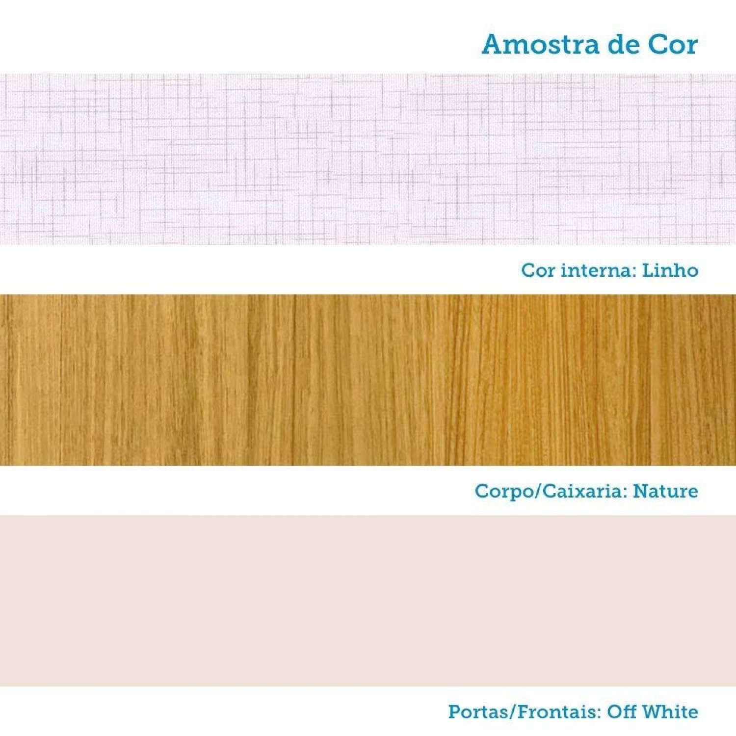Guarda Roupa Casal 160cm 2 Portas de Correr com Espelhos Flex Color 100% MDF Boldina Espresso Móveis - 10
