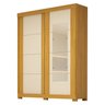 Guarda Roupa Casal 160cm 2 Portas de Correr com Espelhos Flex Color 100% MDF Boldina Espresso Móveis - 2
