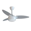 Ver imagem 1 de Ventilador de Teto Ventisol Elluz Inverter Controle Remoto Branco com Cinza Bivolt