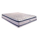 Ver mais imagens de Cama Box Baú Casal: Colchão Molas MasterPocket Ensacadas Paropas Blue + Base CRC Courano White(138x1