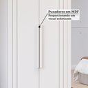 Ver imagem 6 de Guarda-Roupa Casal 6 Portas com 4 Espelhos e 6 Gavetas 234cm 100% MDF Boston Espresso Móveis Branco