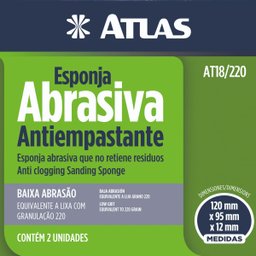 Kit 02 Esponjas Abrasivas Flexíveis Baixa Abrasividade Antiempastante | 06 Un - 4