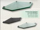 Ver imagem 3 de Kit Prateleira Canto Chanfrada C/ Fenda 25x25cm 8mm Fume
