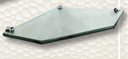 Ver imagem 2 de Kit Prateleira Canto Chanfrada C/ Fenda 25x25cm 8mm Fume