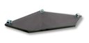 Ver imagem 7 de Kit Prateleira Canto Chanfrada C/ Fenda 25x25cm 8mm Fume
