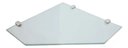 Ver imagem 1 de Kit Prateleira Canto Chanfrada C/ Fenda 25x25cm 8mm Fume