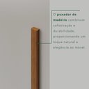 Ver imagem 7 de Guarda-Roupa Modulado Canto 1 Porta Fortaleza Marrom/Cinamomo/Off-White