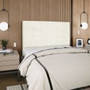 Ver imagem 1 de Cabeceira Cama Box Reta Queen 160cm Luna Boucle C/frame Cru