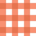 Ver imagem 1 de Papel de Parede Doce Estilo Xadrez Laranja 81888
