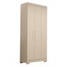 Guarda Roupa Solteiro 82,60cm 3 Portas Flex Color 100% MDF Papoulas Espresso Móveis - 2