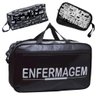 Kit Bolsa Cores Exclusiva para Estagio Modelo Preto Enfermagem - 1