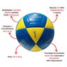 Bola de Futevôlei Altinha Dalebol Ft5 Soft Pro - Azul/Amarelo - 3