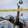 Bola de Futevôlei Altinha Dalebol Ft5 Soft Pro - Azul/Amarelo - 6