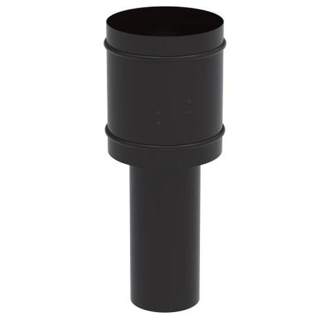 Chapeu Canhao para Chamine 150mm Preto