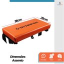 Ver imagem 6 de Banqueta Banquinho para Mecânico Fixa 100Kg com Rodas - Starfer