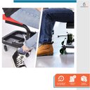 Ver imagem 7 de Banqueta Banquinho para Mecânico Fixa 100Kg com Rodas - Starfer