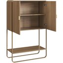 Ver mais imagens de Balcão Aparador Bar para Sala Industrial 2 Portas 90cm Alek A03 Hanover Dourado - Lyam Deocr