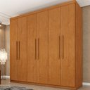 Ver imagem 2 de Guarda-Roupa Casal com 6 Portas e 4 Gavetas 219cm Multimóveis CR35493 Cinamomo